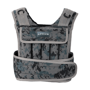 ATTIVO Adjustable Elite Weighted Vest - 20kg