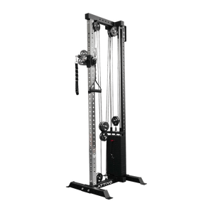 ATTIVO L4 Pro Series Wall Mount Cable Tower With Weight Stack - Aluminium Pulley Wheels