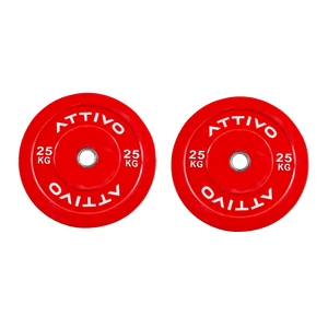 Colour Olympic Rubber Bumper Weight Plates 5/10/15/20/25kg