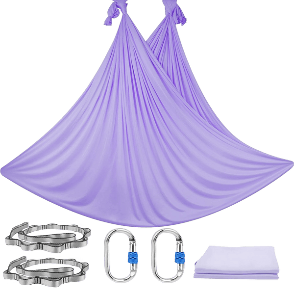 Gym Plus MEMAX Aerial Yoga Hammock Yoga Swing Set YH-PURPLE