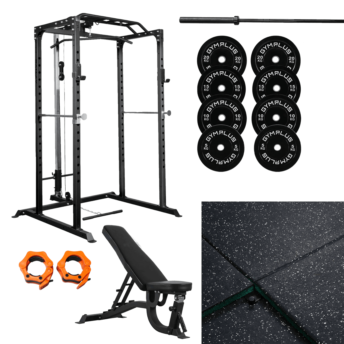Garage Gym Essentials Package – Complete Setup