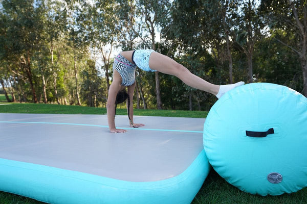 Gym Plus Inflatable Gymnastics Air Mat Set – 3pcs with Electric Pump