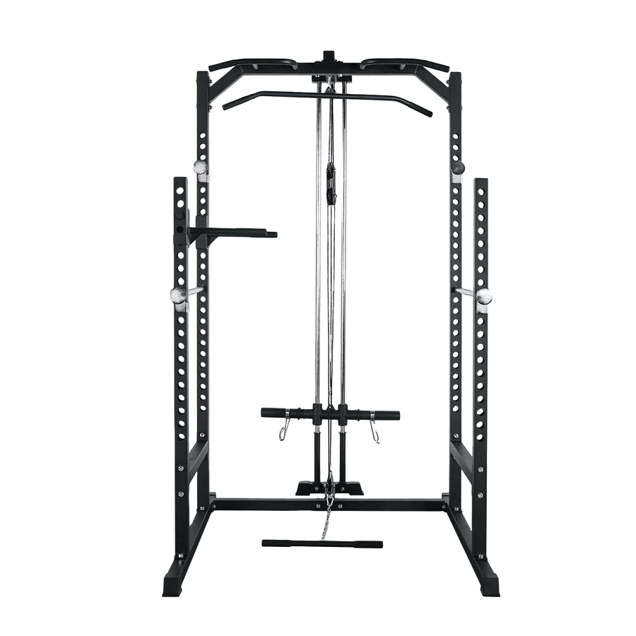 L2 Half Power Rack with Lat Pulldown System Option