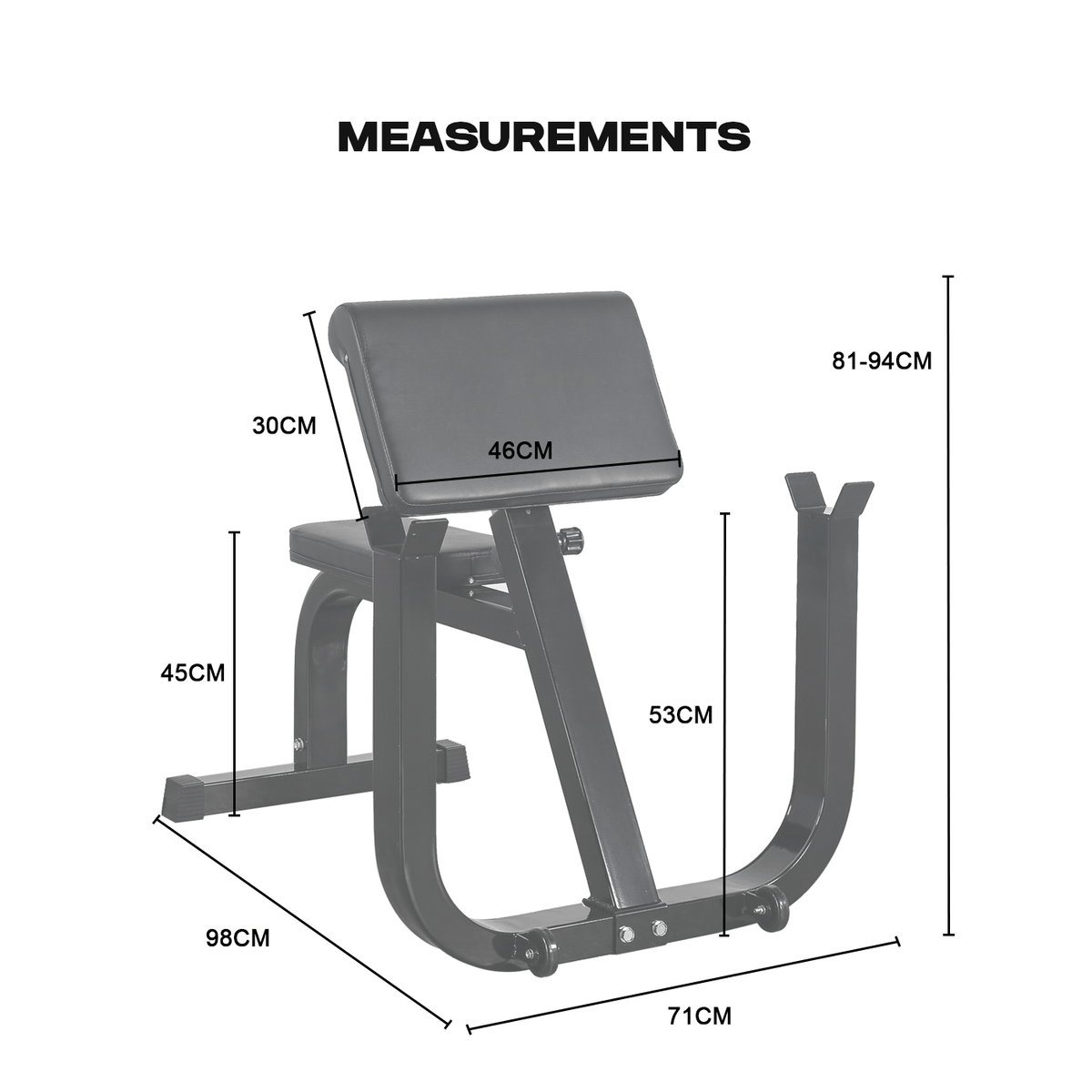 Preacher Curl Bench