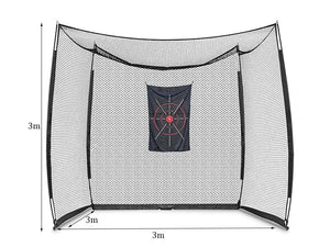 Golf Practice Net with Target (3M x 3M)