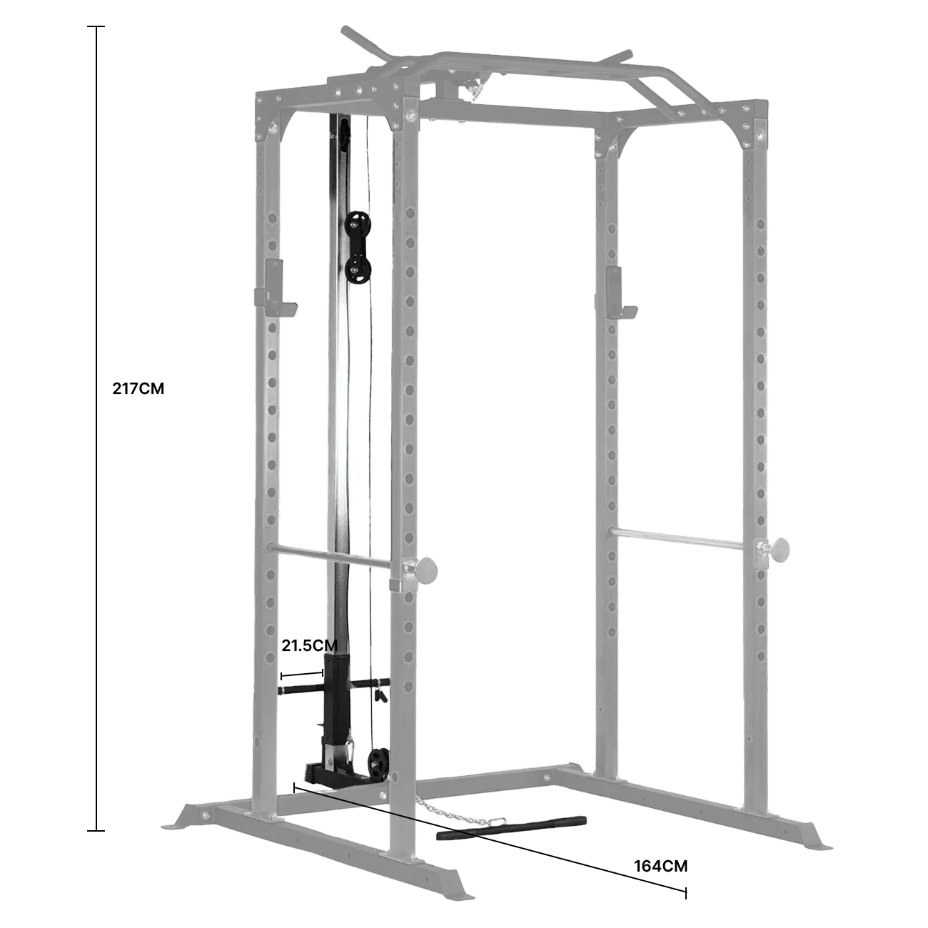 Cable Pulley System for ATTIVO ZY18 Power Rack