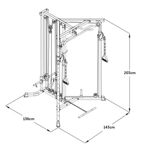 ATTIVO Cable Crossover Machine