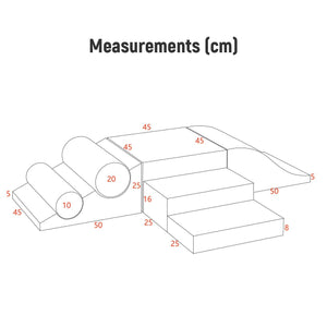 MEMAX Soft Block Climber - 7 Pieces