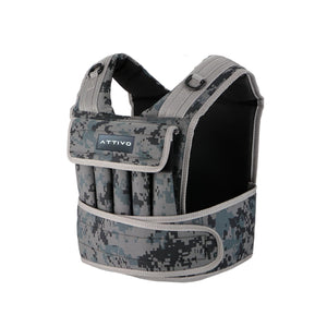 ATTIVO Adjustable Elite Weighted Vest - 20kg