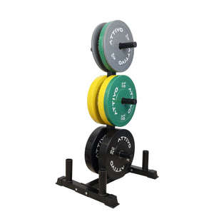 ATTIVO V2 Olympic Weight Storage Rack & Bar Stand