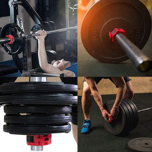 Olympic Lock Jaw Collars Pair - 50mm Barbell