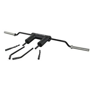 Safety Squat Bar with 3 Specialty Handles