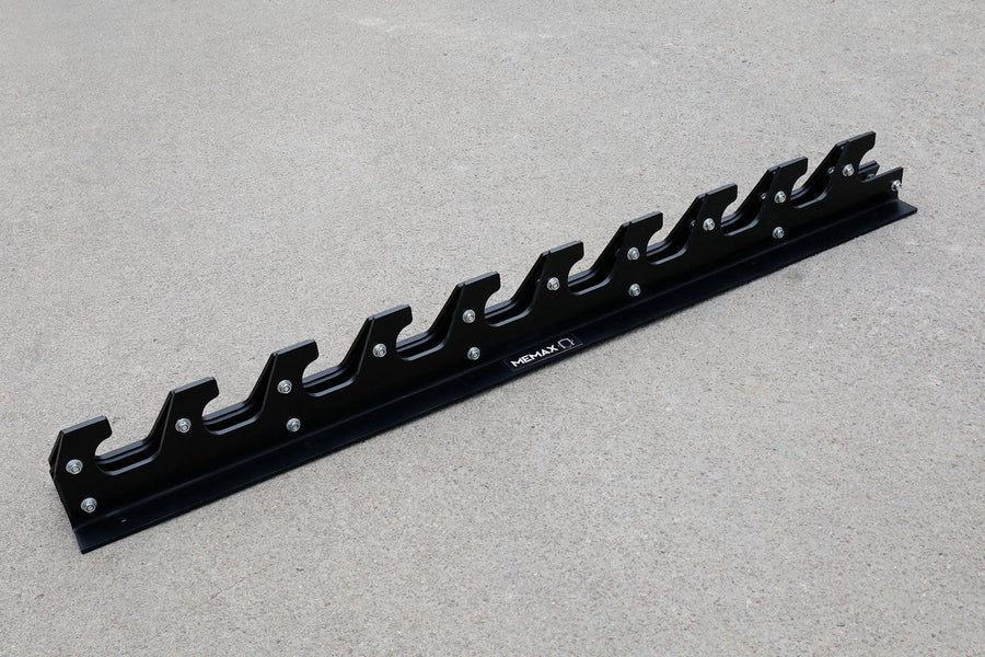 10-Bar Wall-Mount Gun Rack for Barbells