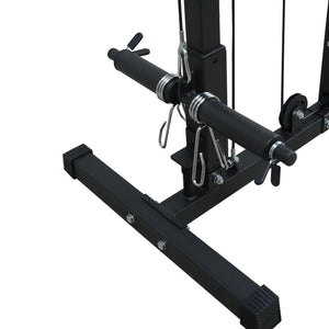 Lat Pull Down Machine Freestanding Cable Pulley System