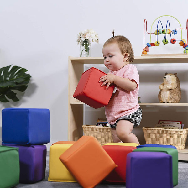 Gym Plus MEMAX Soft Building Blocks - 12 Piece BLOCK12PC-LARGE