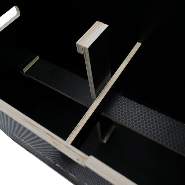 Gym Plus Anti-Slip Wooden Plyo Jump Box - 20" x 24" x 30" ASPLYOL