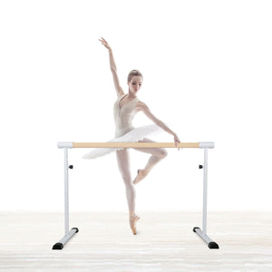 MEMAX Wooden Portable Ballet Barre 1.5M