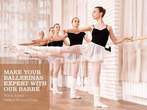 MEMAX Wall Mounted Ballet Barre 150CM