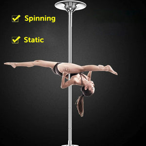 Portable Pole Dancing Set with 10cm Crash Mat Combo