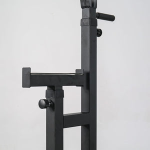 All-in-One Home Gym Lifting Starter Package - Bench, Rack, Barbell and Bumper Plates Set