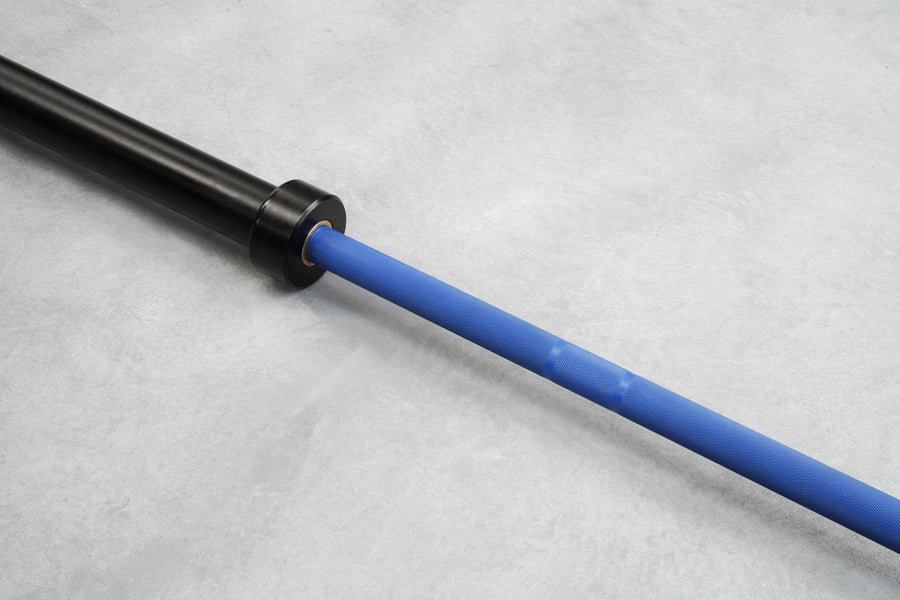 Gym Plus Cerakote Olympic Barbell - 20KG (Blue) GP-DOM-BLUE-20KG
