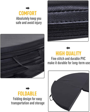Portable Pole Dancing Set with 160cm Crash Mat