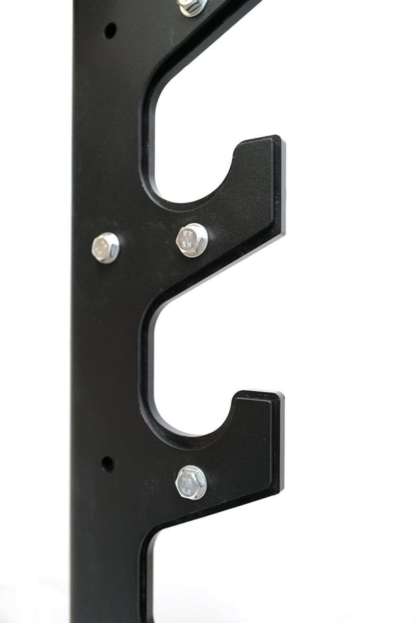 Gym Plus 10-Bar Wall-Mount Gun Rack for Barbells WMBARHOLDER10