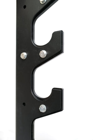ATTIVO 10-Bar Wall-Mount Gun Rack for Barbells