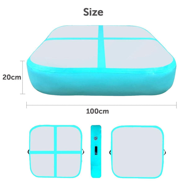 Gym Plus Gymnastic Air Block Mat 100x100x20cm AIRBLOCK-L