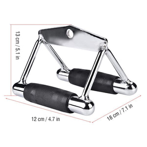 Professional Gym V bar Double Grip Handle for Cable Attachments