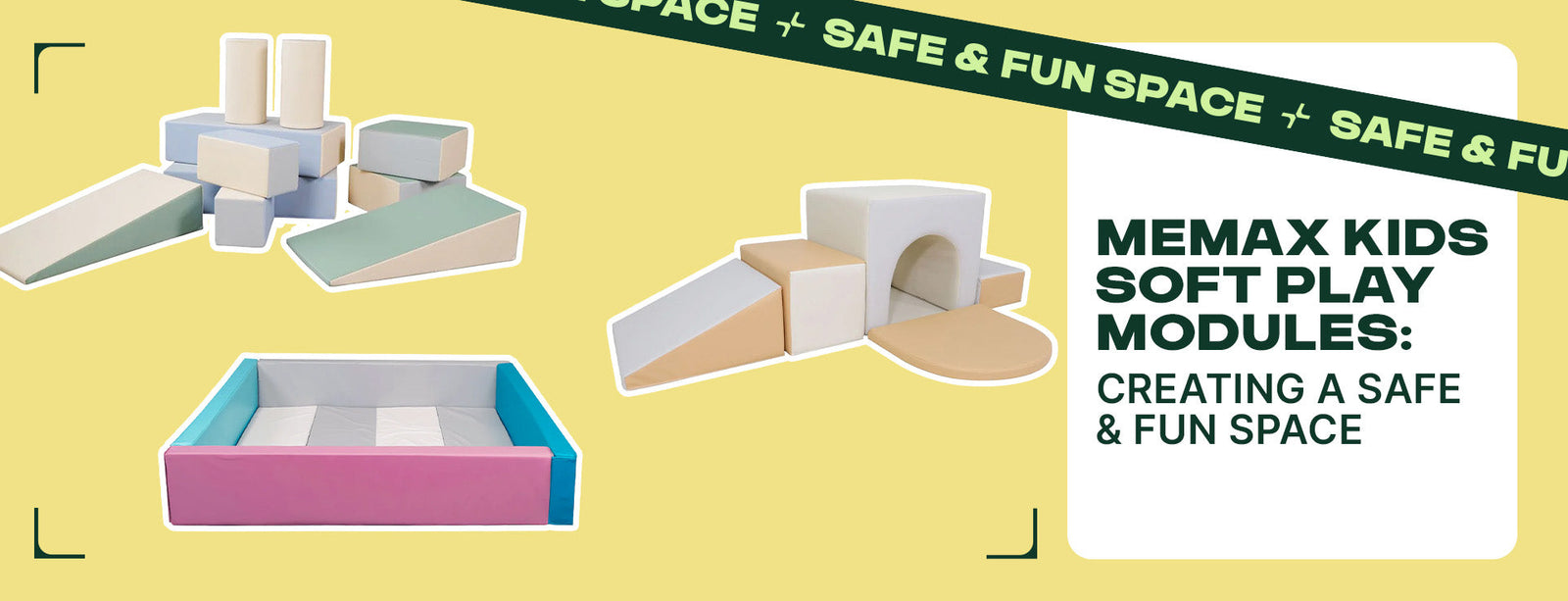 MEMAX Kids Soft Play Modules: Creating a Safe & Fun Space