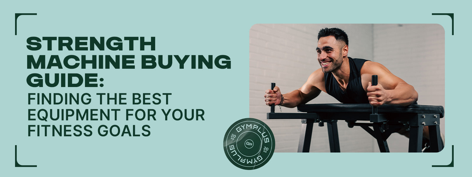 Gym Plus Strength Machine Buying Guide: Finding the Best Equipment For Your Fitness Goals, a man performing workout on a bench