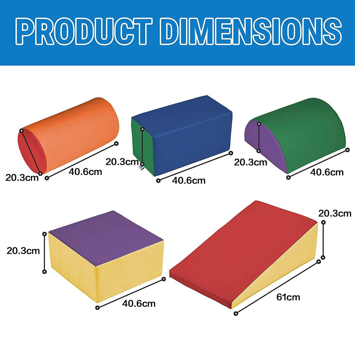 MEMAX Sensory Explorer Adventure Soft Play Package - 23 Pieces