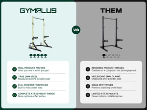 Gym Plus Half Power Rack - HR2100 HR2100-6017