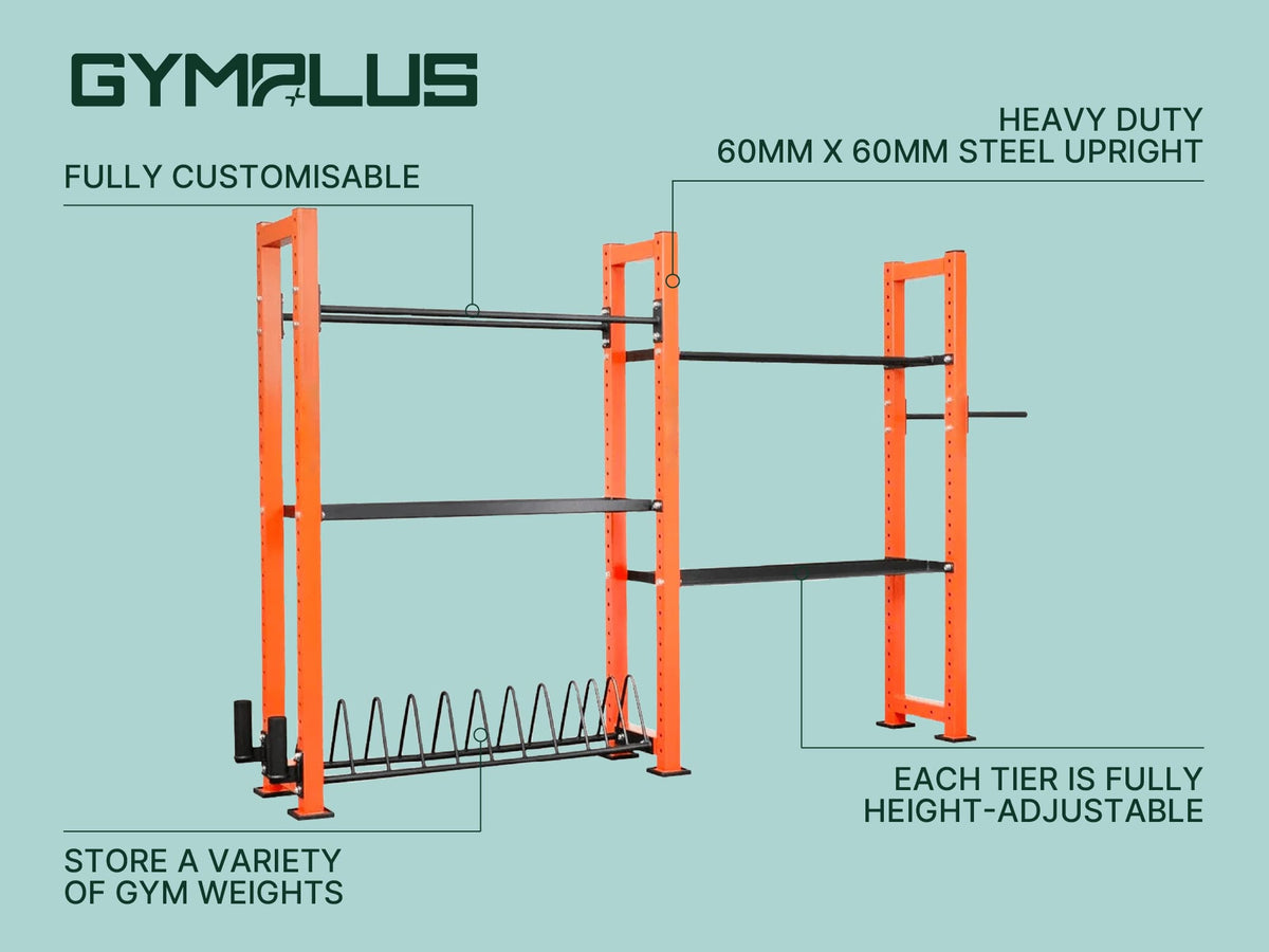 Gym Plus L3 Fully Customisable Gym Storage System