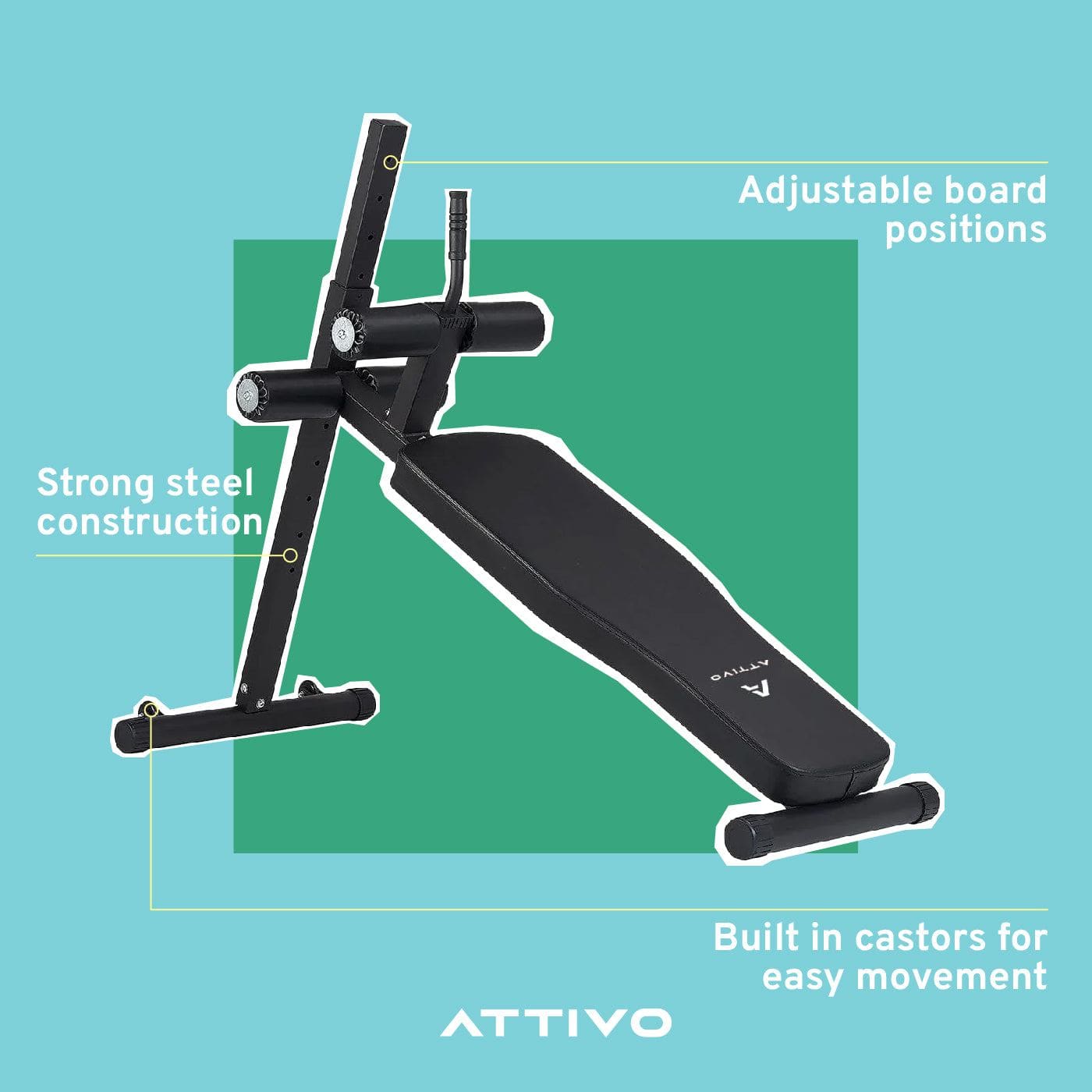 ATTIVO Sit Up Bench