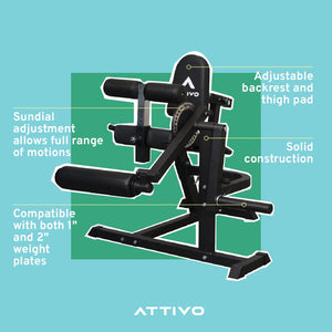 ATTIVO Leg Curl Extension Machine