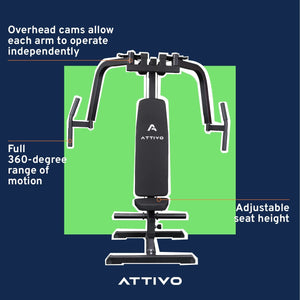 ATTIVO Chest Fly Pec Fly and Reverse Delt Machine