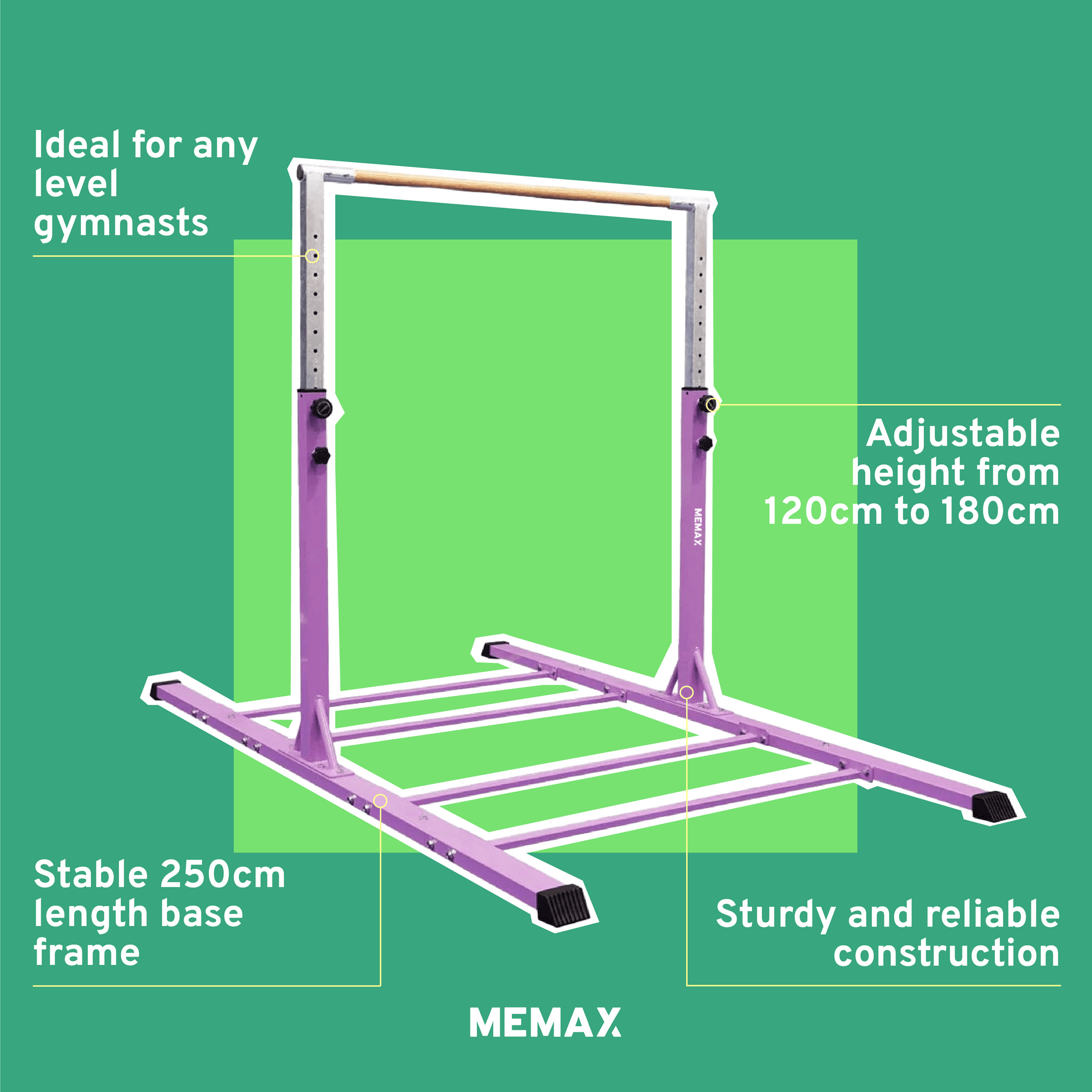 MEMAX Advanced Gymnastics Training Bar