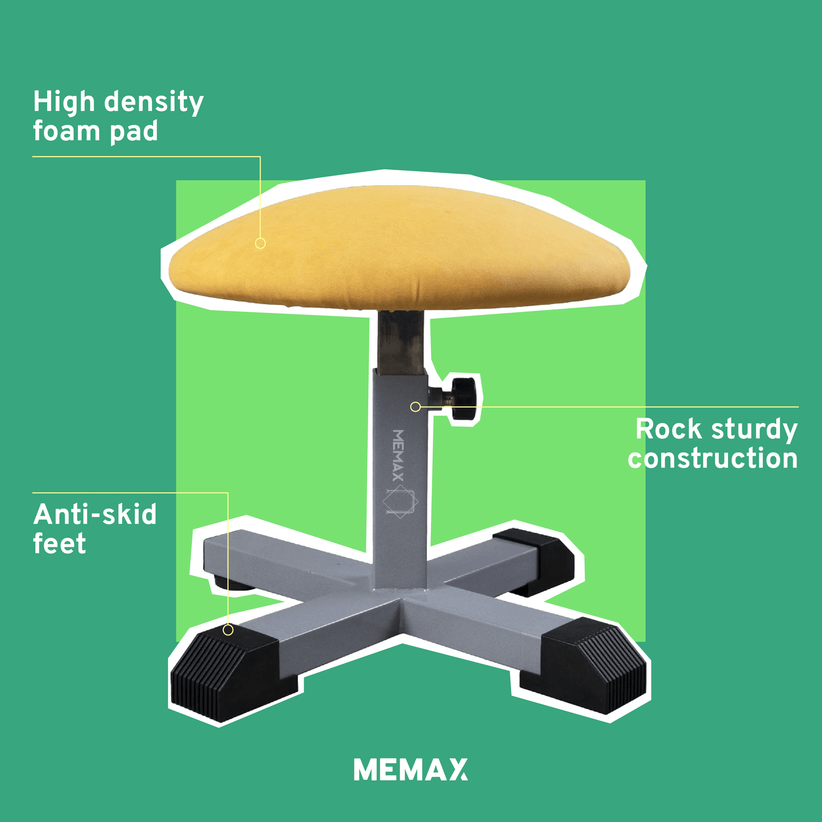 Gym Plus MEMAX Pommel Mushroom Trainer PMT023