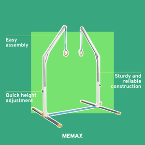 MEMAX Wonder Gym - Gymnastic Rings Unit