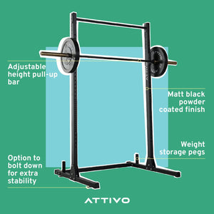 ATTIVO Half Power Rack 2182B