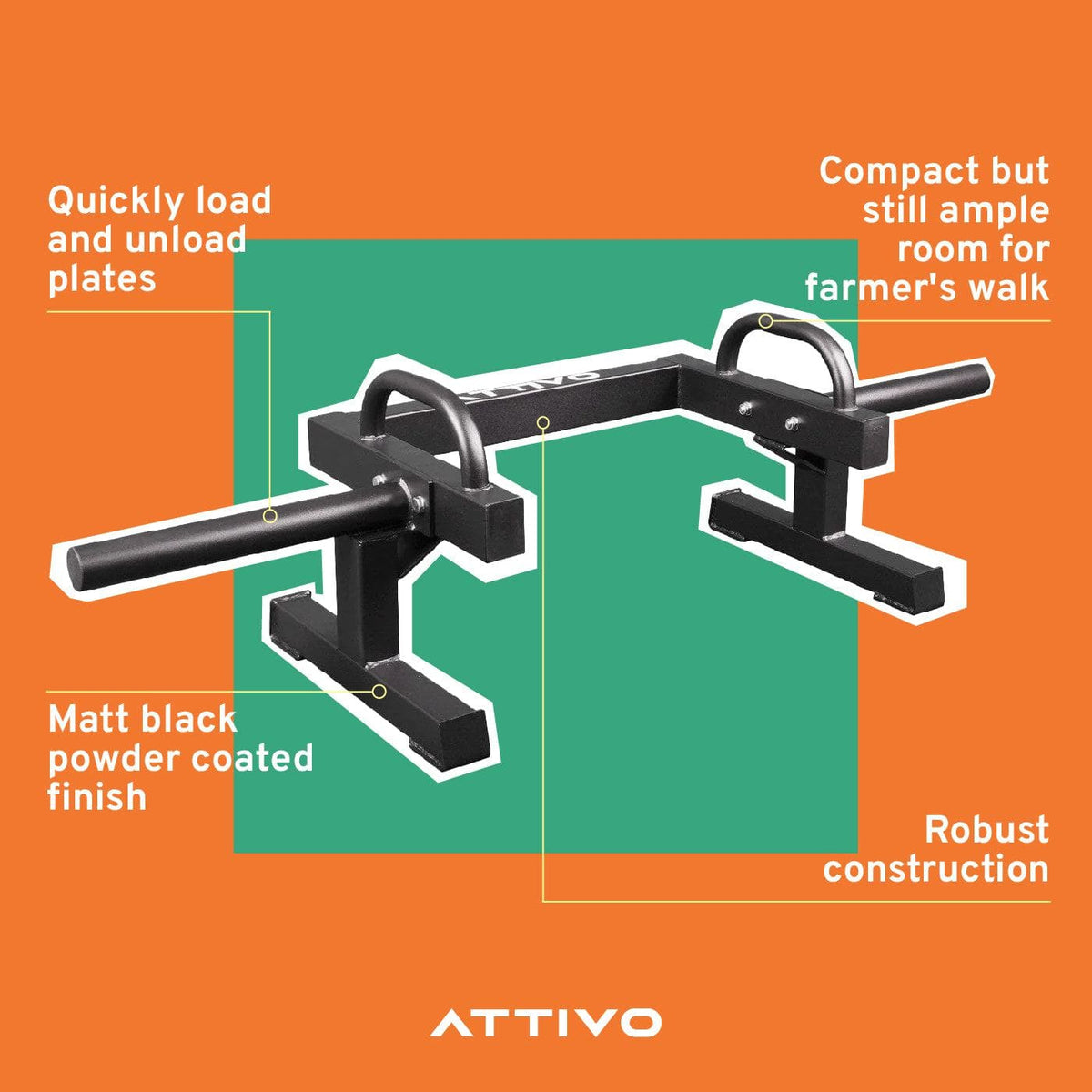 ATTIVO Farmer's Carry - Open Trap Bar