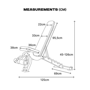 L3 FID Weight Bench - Commercial Grade