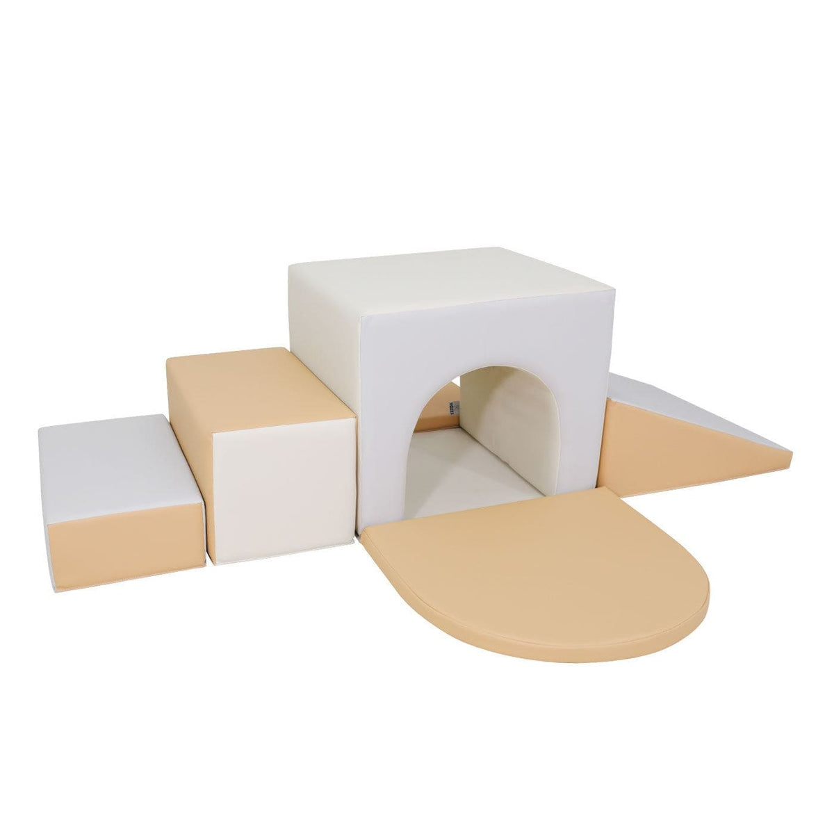 MEMAX Sensory Large Soft Block Indoor Tunnel Maze Climber - 6 Piece