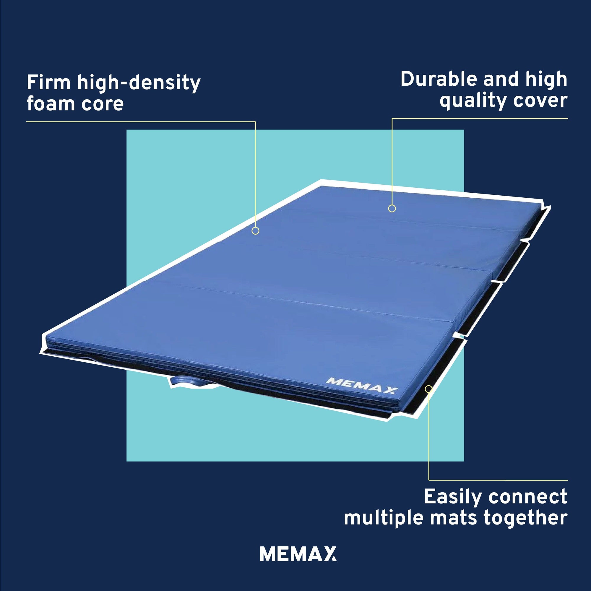 Folding Tumbling Mat Gymnastics Gym Exercise Mat High Density 300x150x5cm