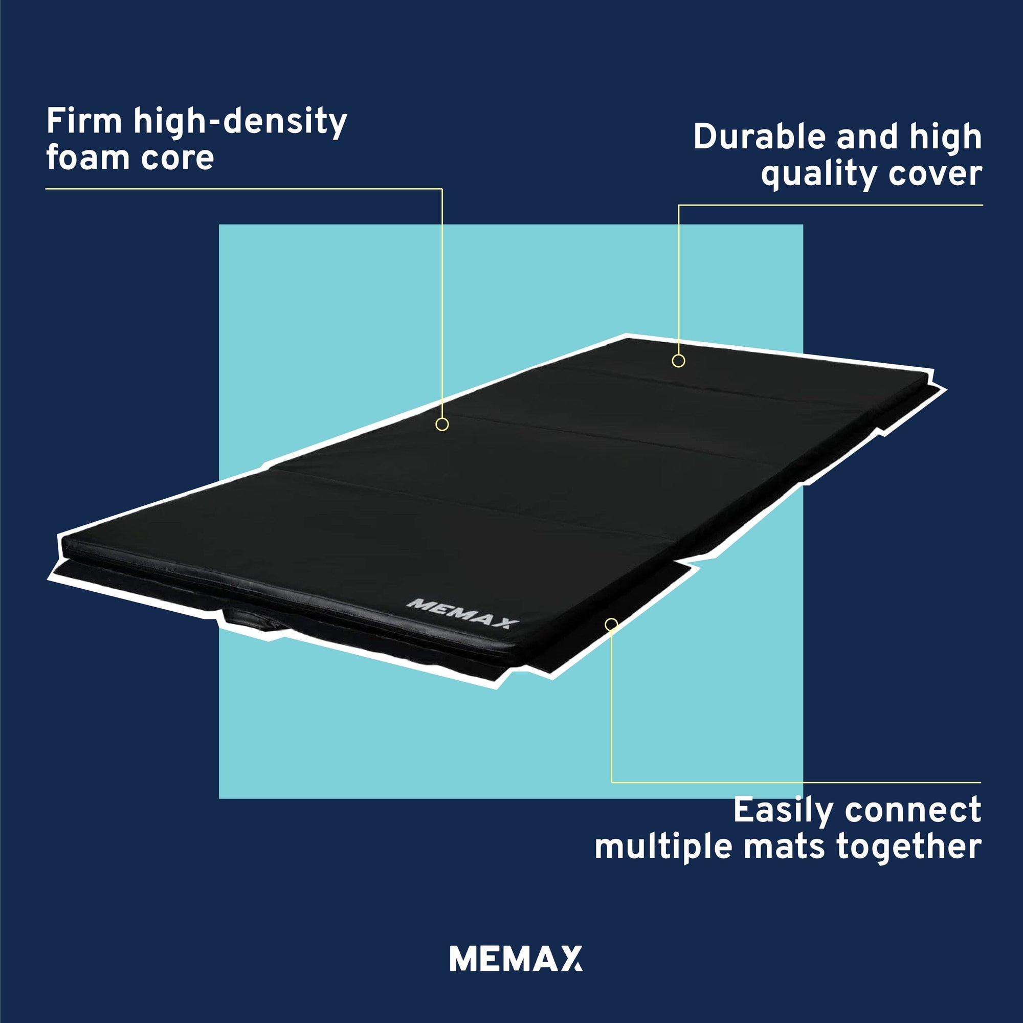 MEMAX Foldable Tumbling Mat - 300x120x5cm