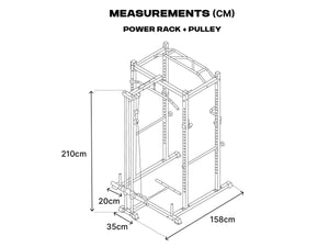 Essential Power Rack ZY18 - Pink