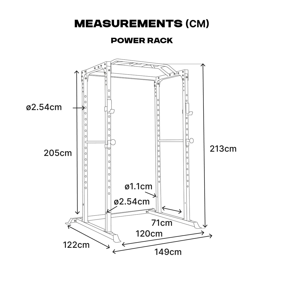 Power Cage Garage Gym Package