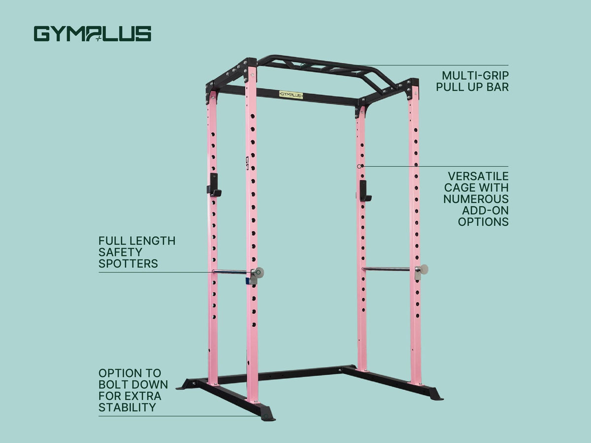 Essential Garage Gym Package - Pink